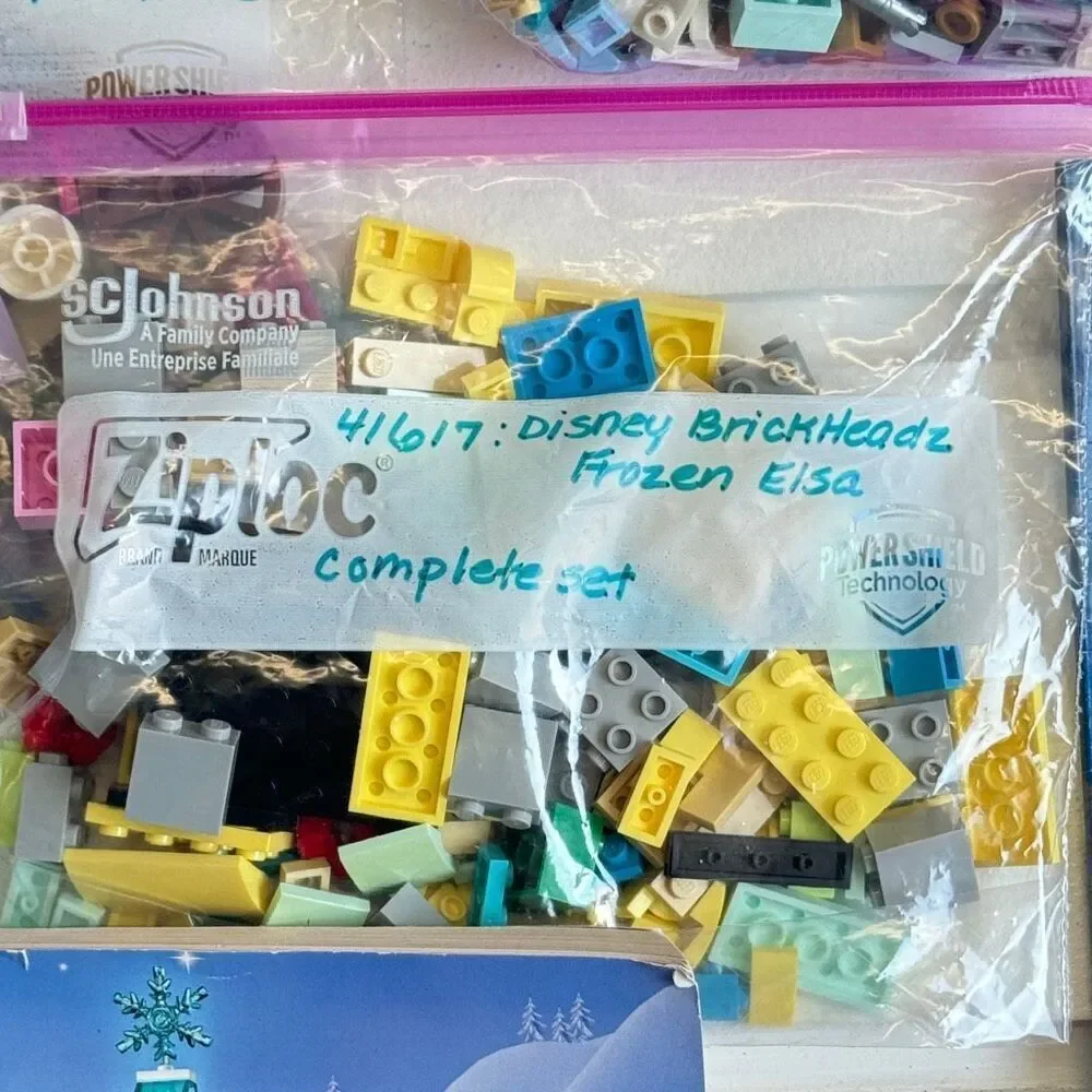 Lego Frozen & Frozen II Lot - 8 Sets With Minifigures & Manuals Olaf Anna Elsa